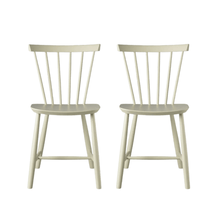 J46 Dining Chair — Roots Painted Beech — Set of 2