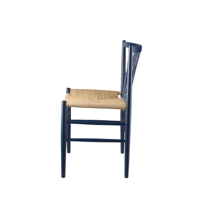 J80 Chair — Steel Blue Beech