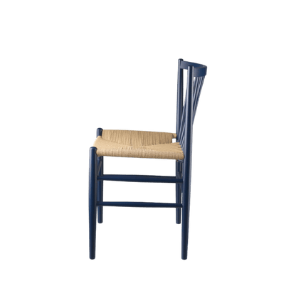 J80 Chair — Steel Blue Beech