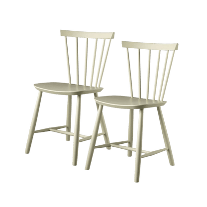 J46 Dining Chair — Roots Painted Beech — Set of 2