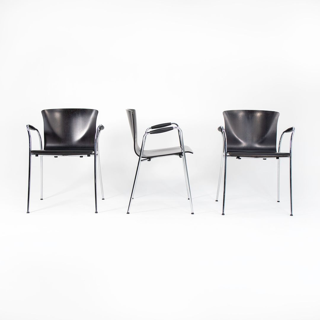Cirene stackable Ebonized Chairs