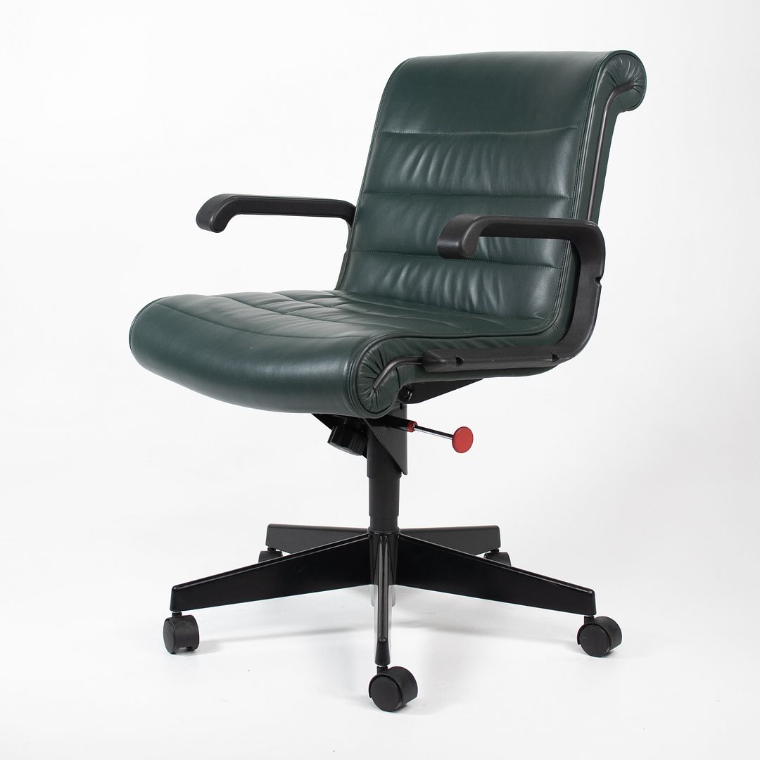 ねこぜっと knoll ノール製 リチャード・サパー レザー サパーチェア Knoll Sapper Series Management Chair by Richard Sapper | Rarify