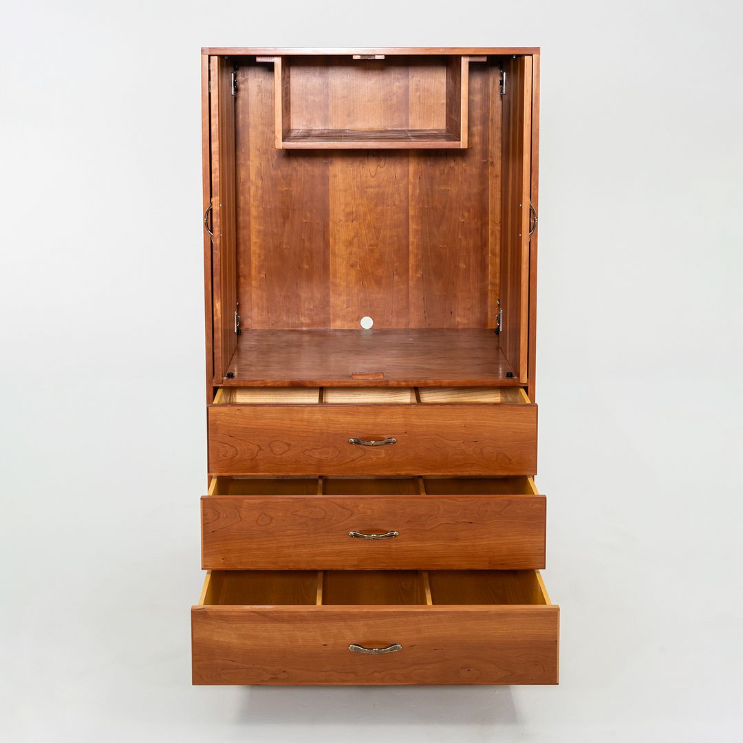 Custom Cherry Armoire