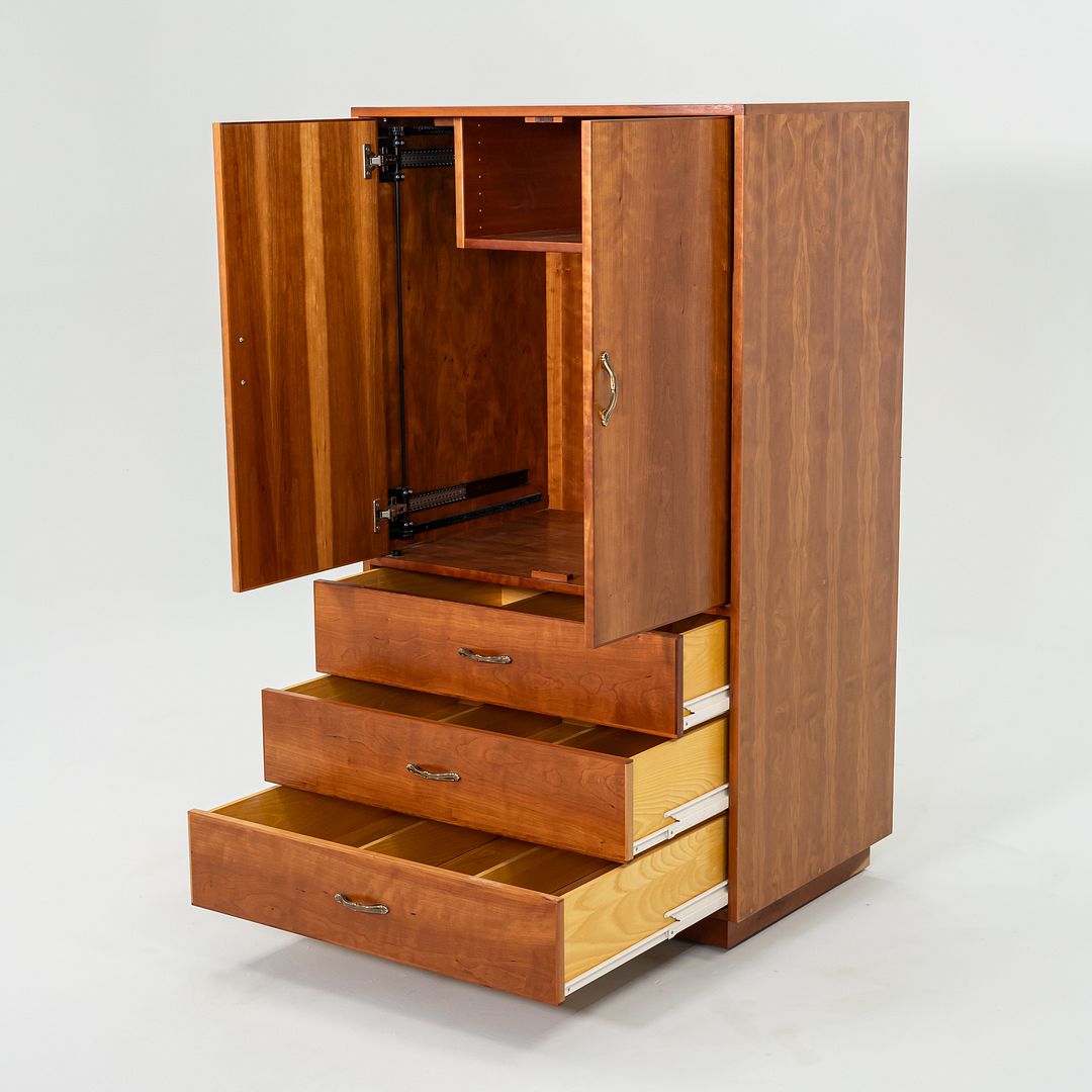 Custom Cherry Armoire