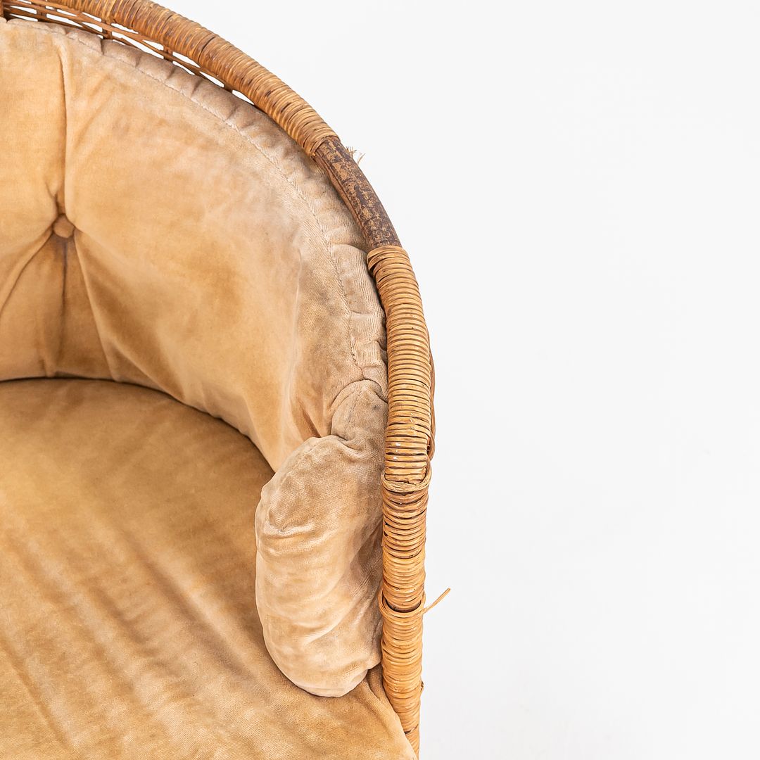 Rattan Barrel Chair