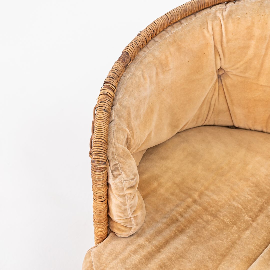 Rattan Barrel Chair