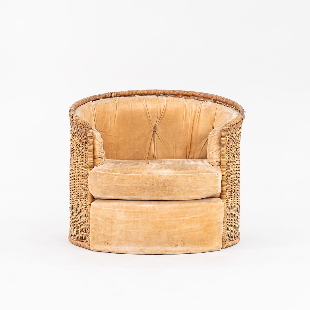 Rattan Barrel Chair