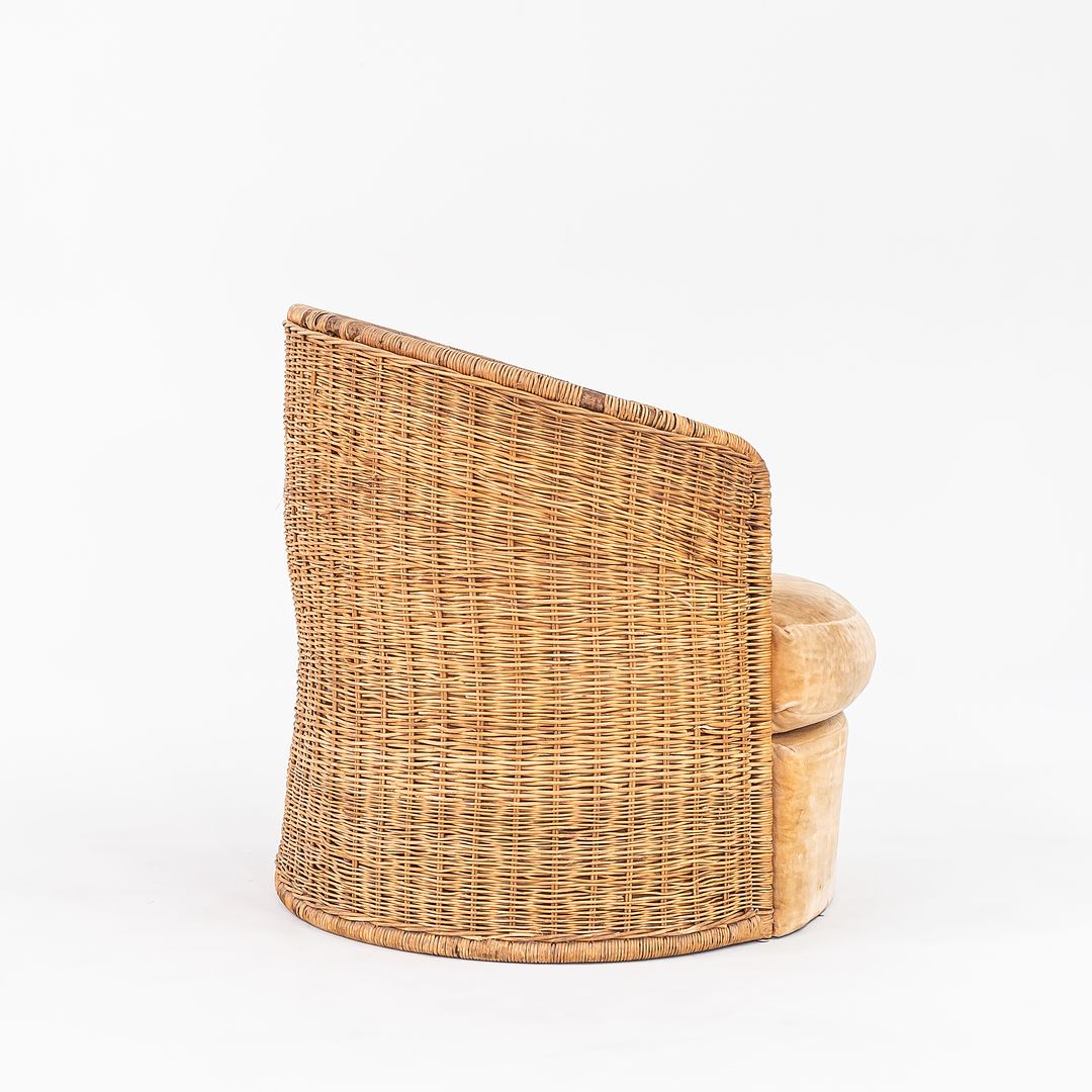 Rattan Barrel Chair