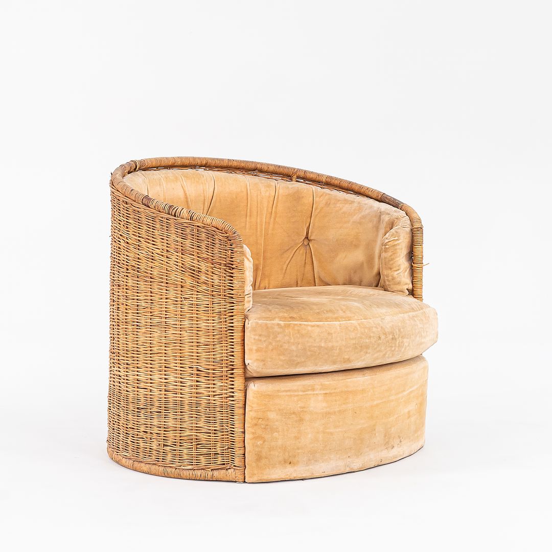 Rattan Barrel Chair