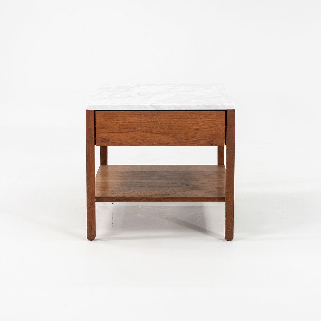 Walnut Bedside Table, Model 327 IS by Florence Knoll | Rarify