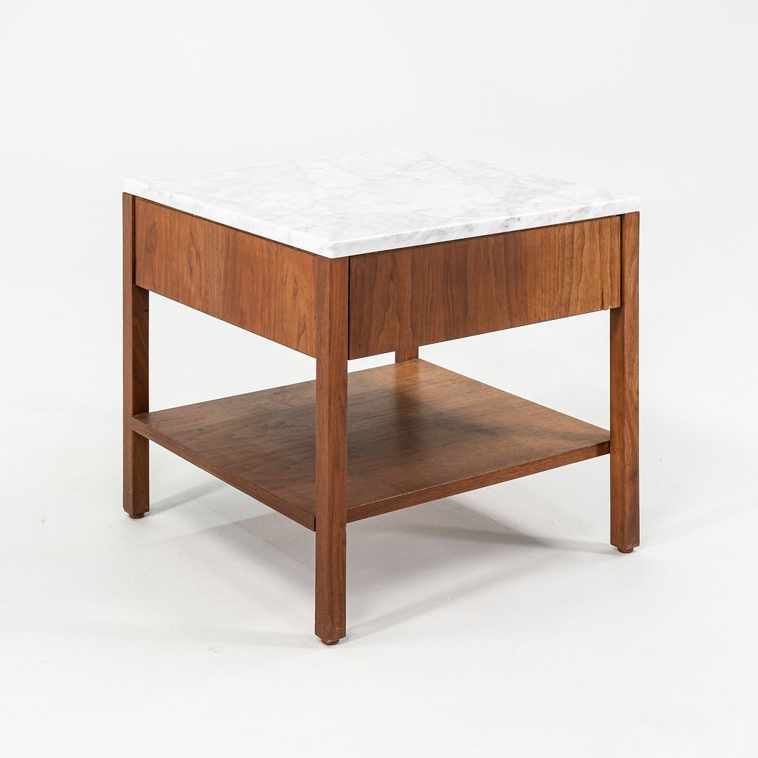 Walnut Bedside Table, Model 327 IS
