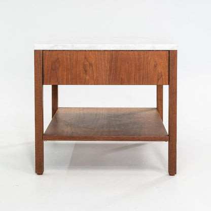 Walnut Bedside Table, Model 327 IS