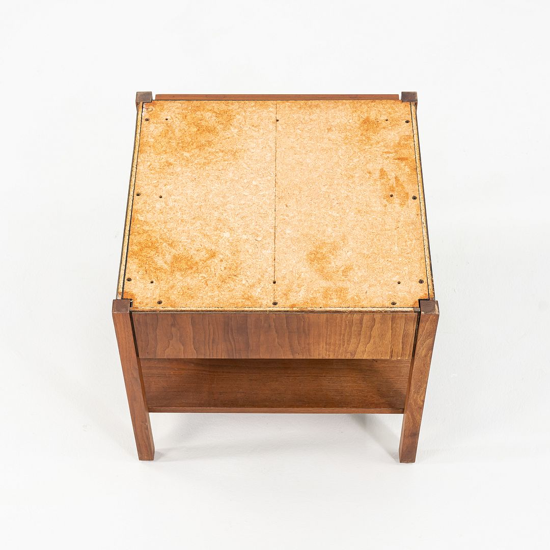 Walnut Bedside Table, Model 327 IS