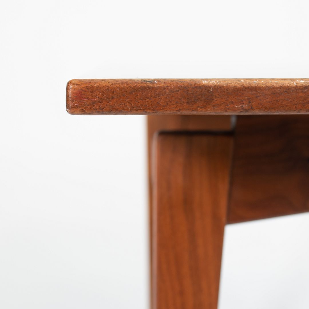 Jens Risom Walnut Side Table