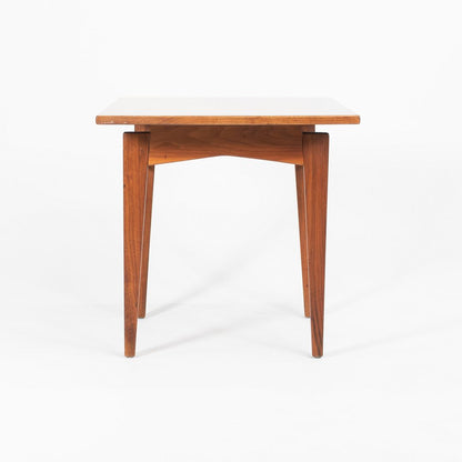 Jens Risom Walnut Side Table