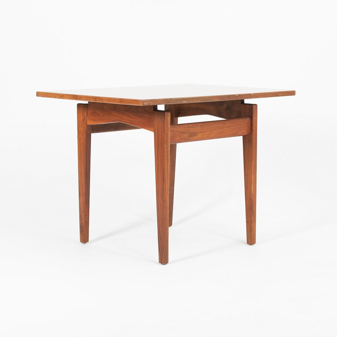 Jens Risom Walnut Side Table