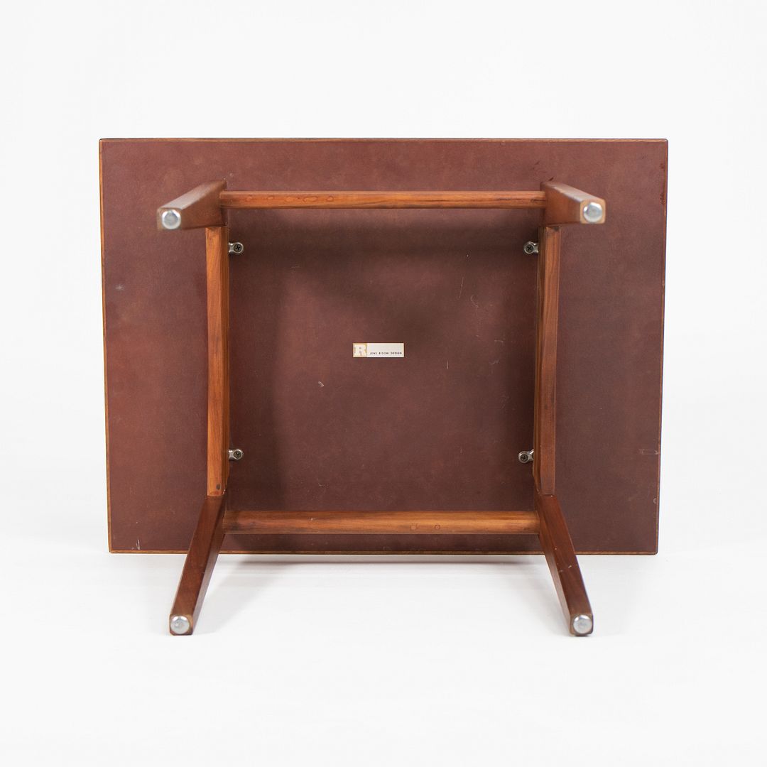 Jens Risom Walnut Side Table