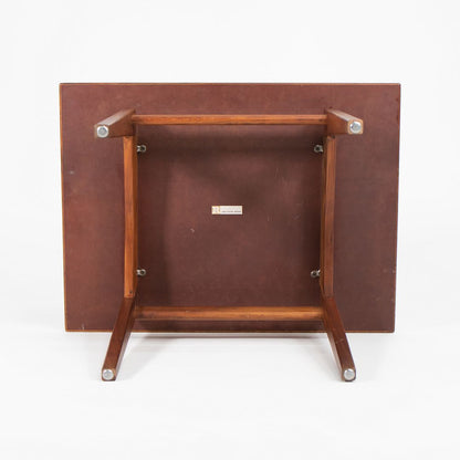Jens Risom Walnut Side Table