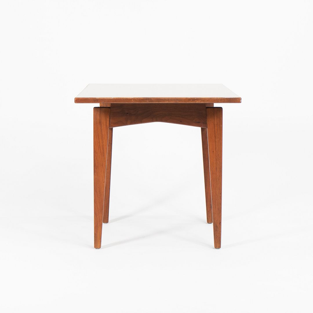 Jens Risom Walnut Side Table