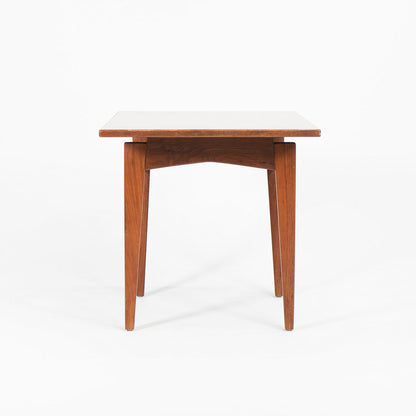 Jens Risom Walnut Side Table
