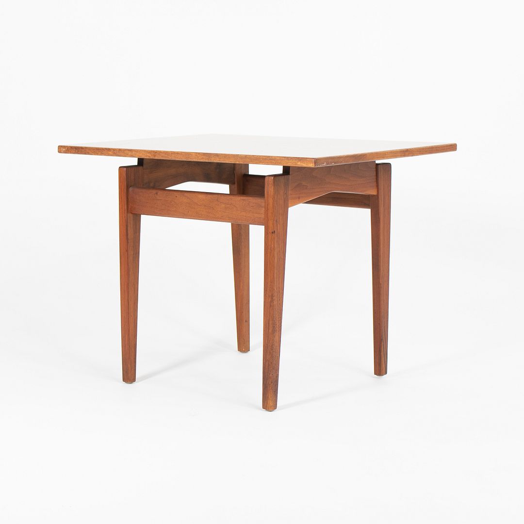 Jens Risom Walnut Side Table