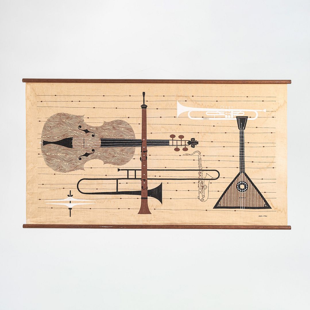 Instrument Scroll Wall Hanging