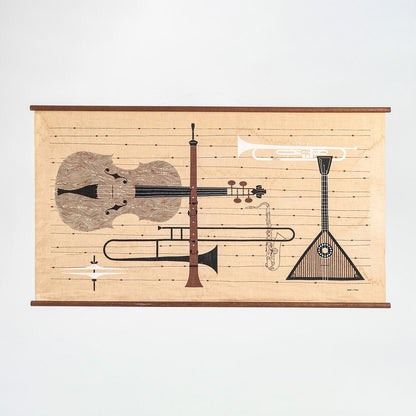 Instrument Scroll Wall Hanging