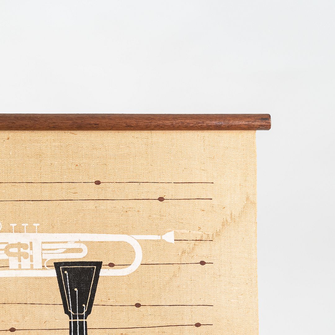 Instrument Scroll Wall Hanging