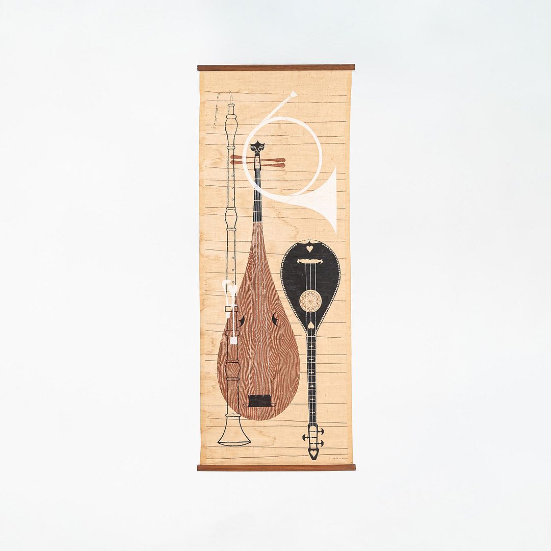 Instrument Scroll Wall Hanging