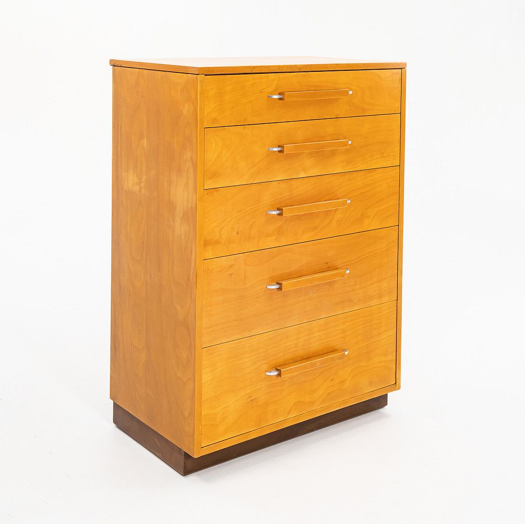 Birch Tallboy 5-Drawer Dresser