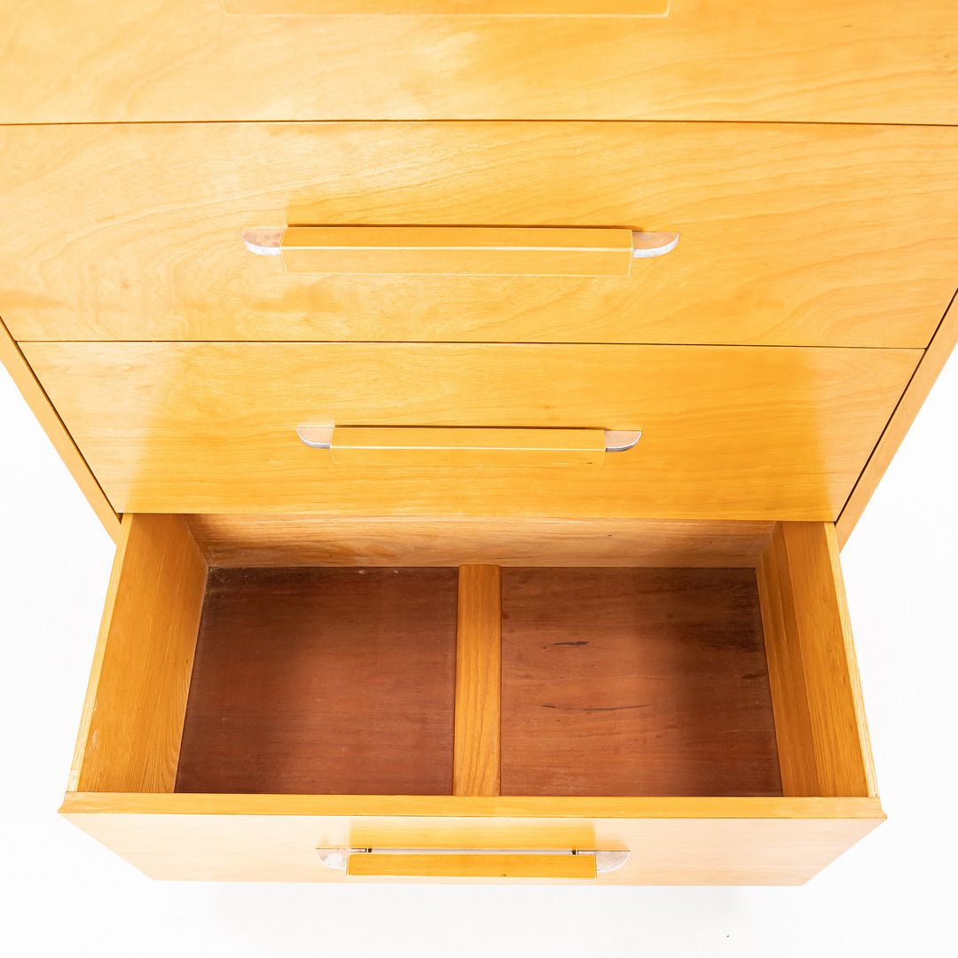 Birch Tallboy 5-Drawer Dresser