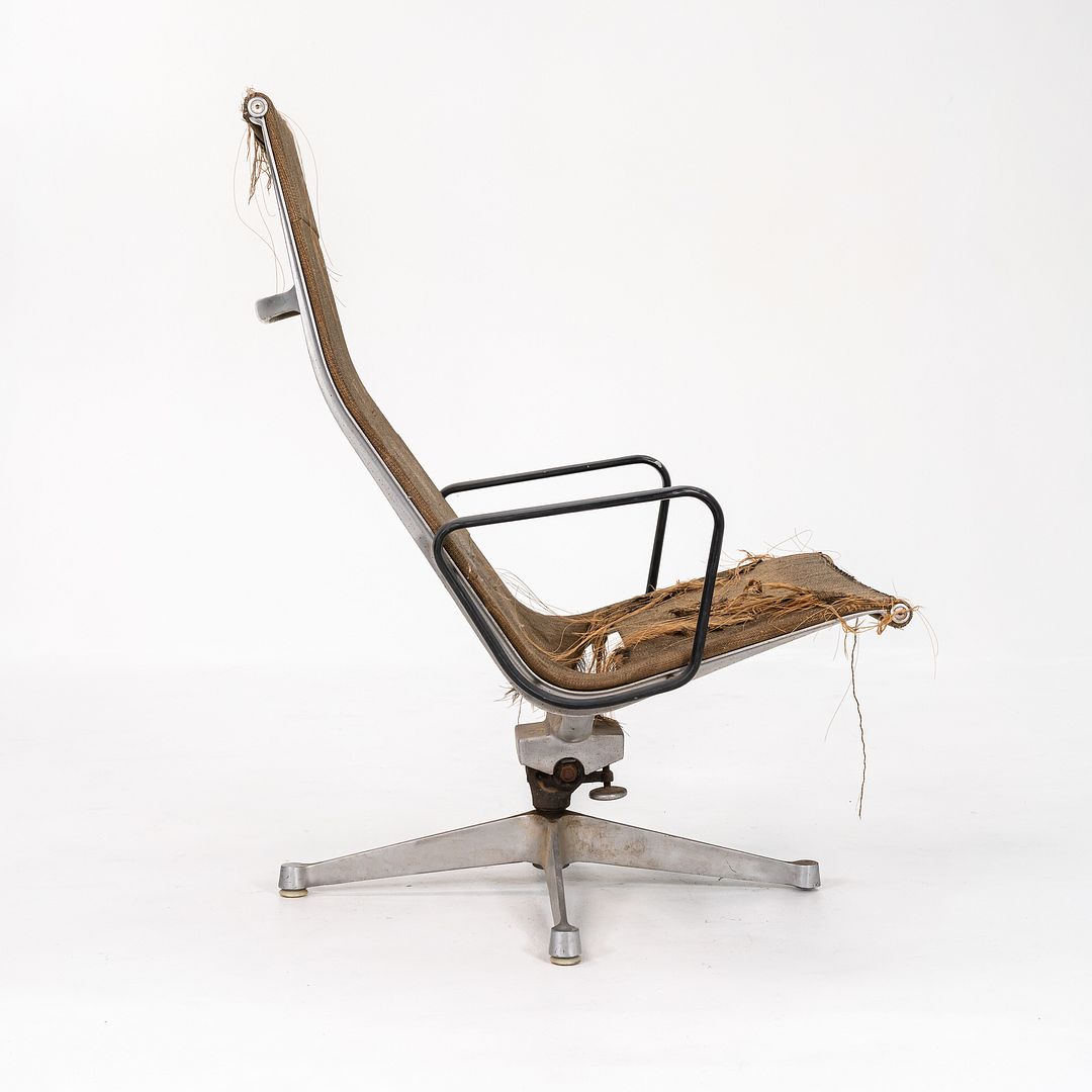 Eames Aluminum Group Reclining Lounge Chair