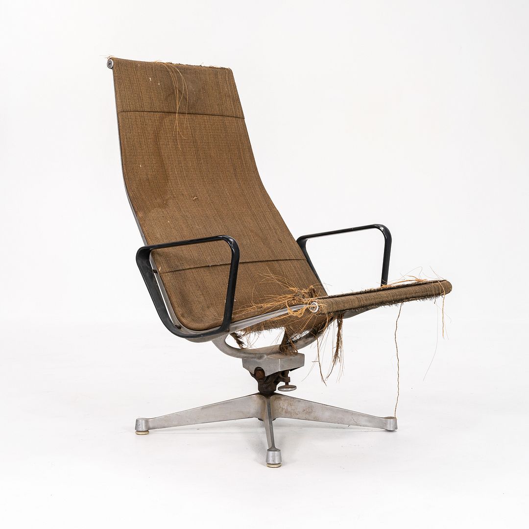 Eames Aluminum Group Reclining Lounge Chair