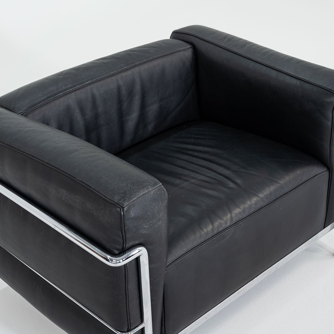 LC3 Fauteuil Grand Confort, Grand Modele by Le Corbusier, Pierre