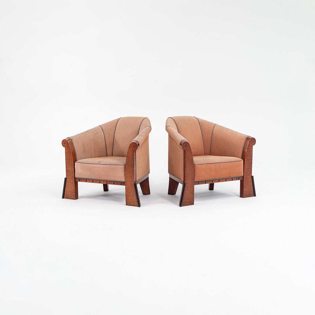 Birdseye Maple Lounge Chairs