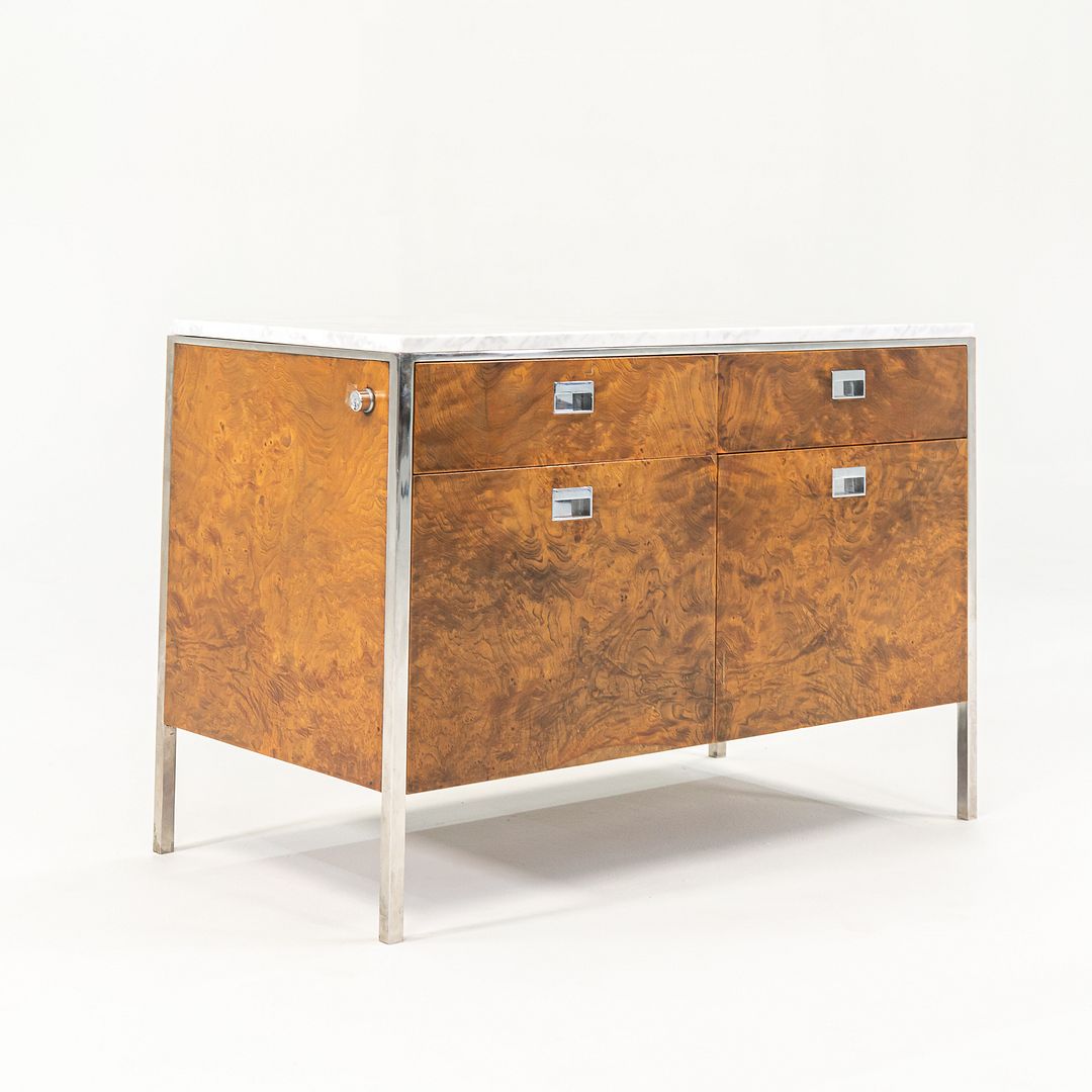 Olive Ash Burl 2-Position Credenza