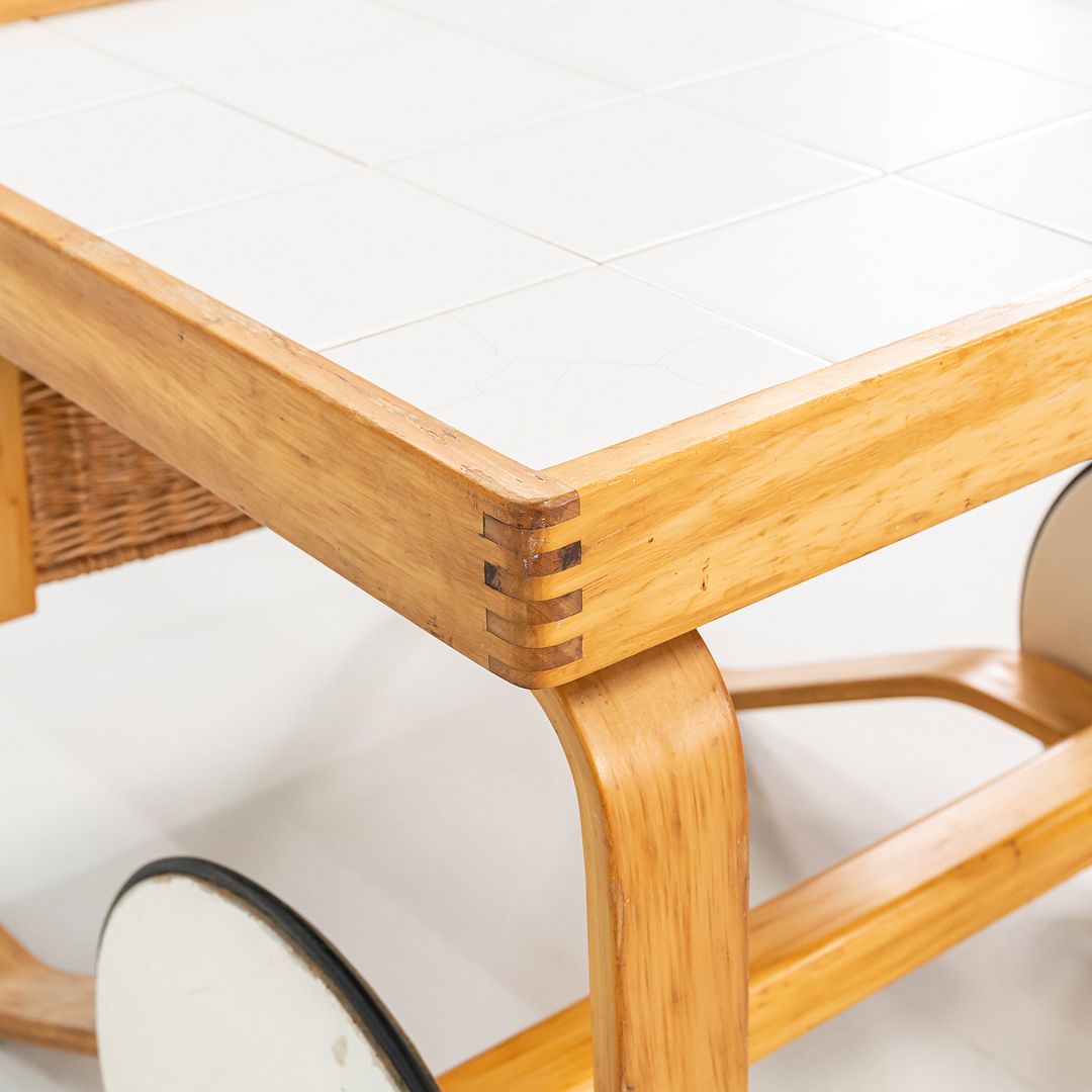 Alvar Aalto Tea Trolley 900 For Artek by Aino and Alvar Aalto | Rarify