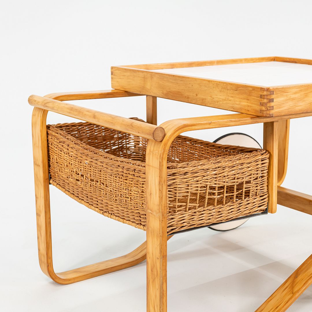 Alvar Aalto Tea Trolley 900 For Artek