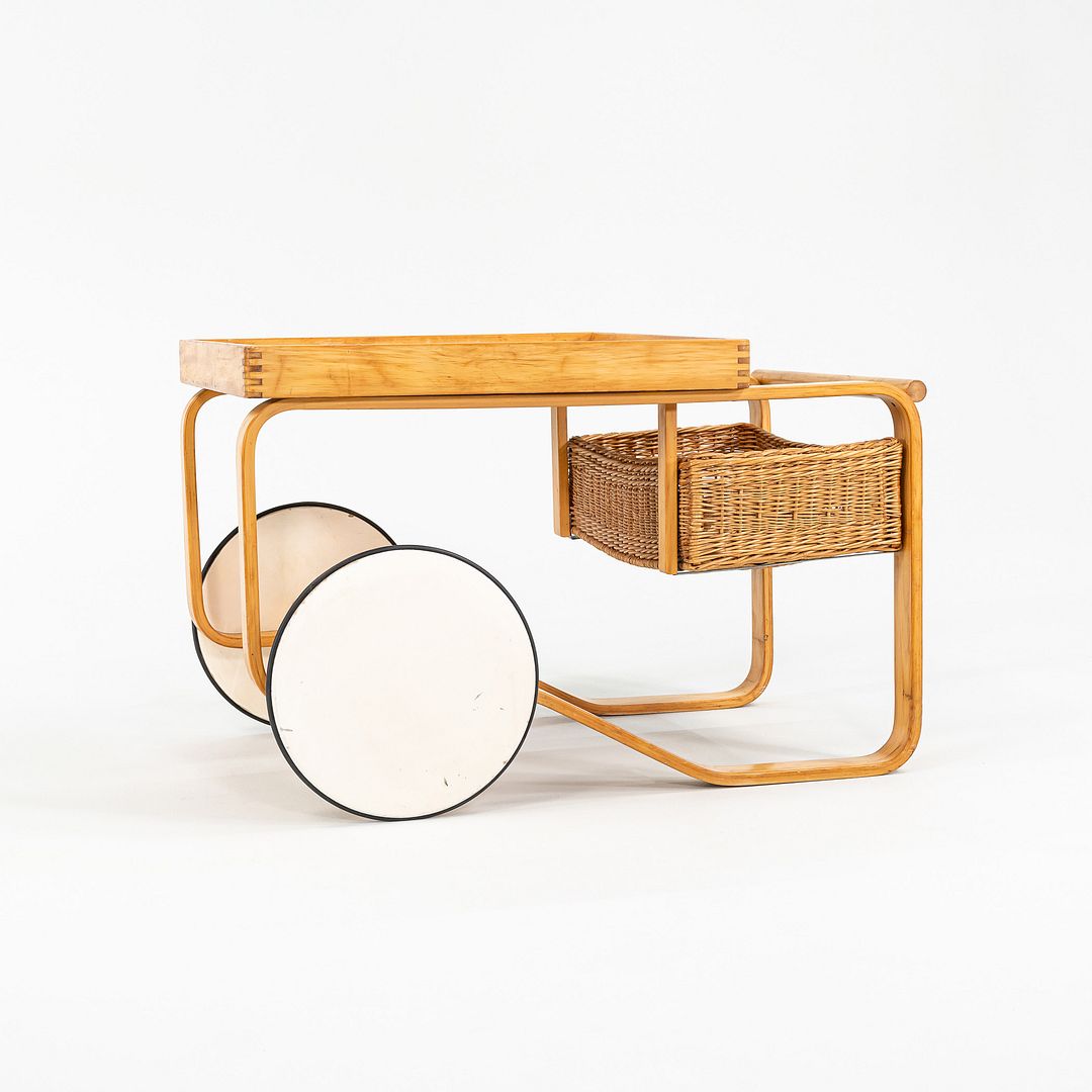 Alvar Aalto Tea Trolley 900 For Artek by Aino and Alvar Aalto | Rarify