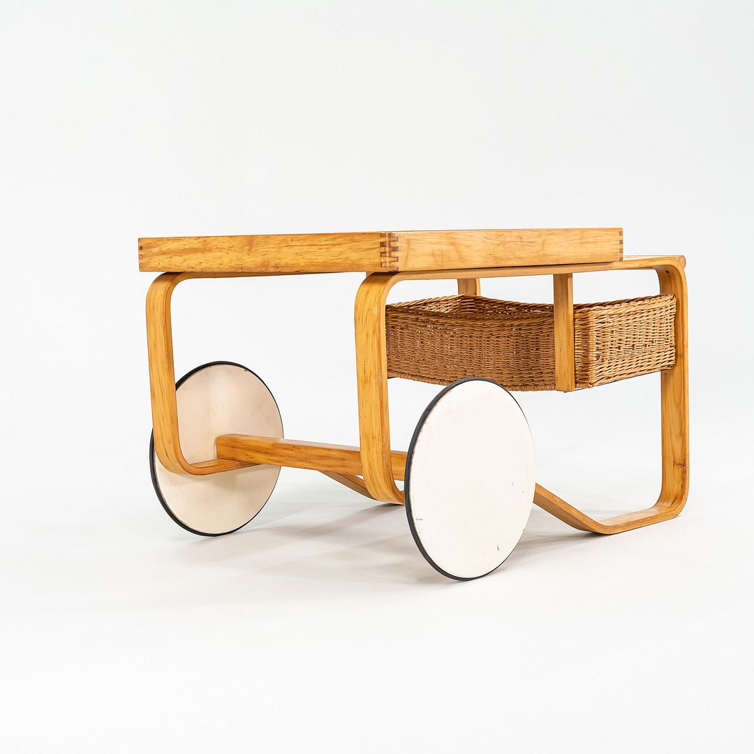 Alvar Aalto Tea Trolley 900 For Artek