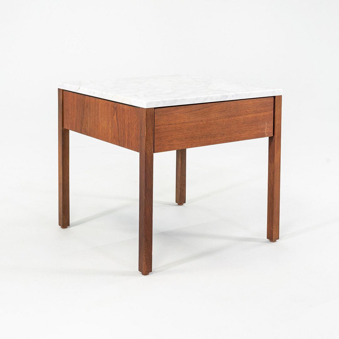 Knoll Walnut Bed Table, Model 227I
