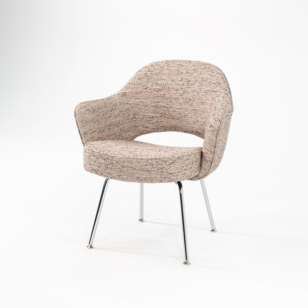 Saarinen Executive Armchair with Tubular Steel Legs, Model 71A
