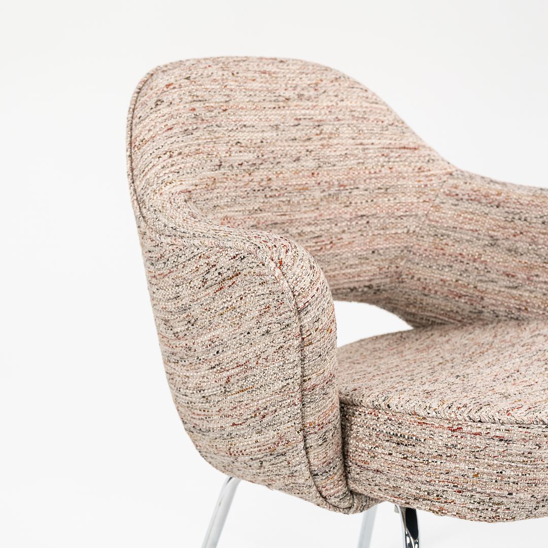 Saarinen Executive Armchair with Tubular Steel Legs, Model 71A