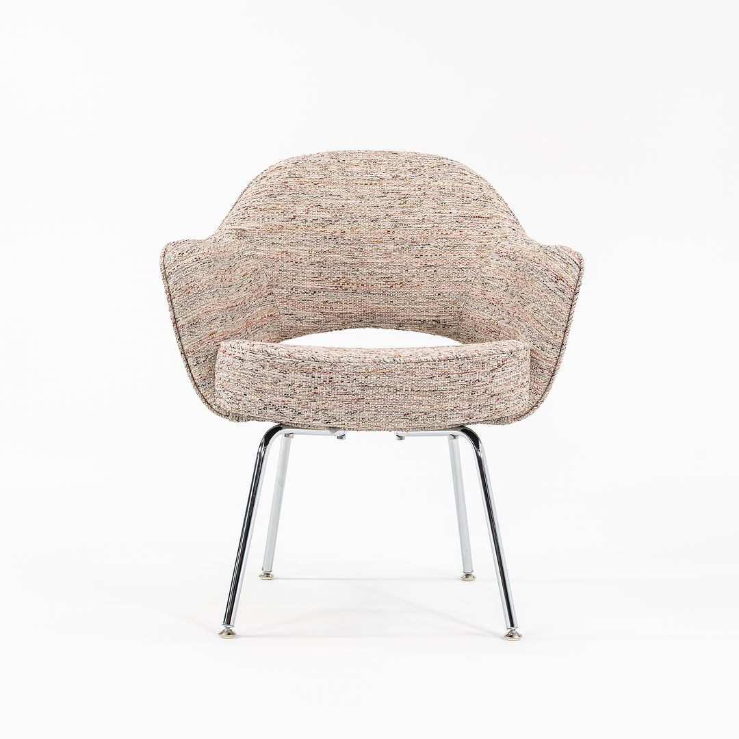 Saarinen Executive Armchair with Tubular Steel Legs, Model 71A