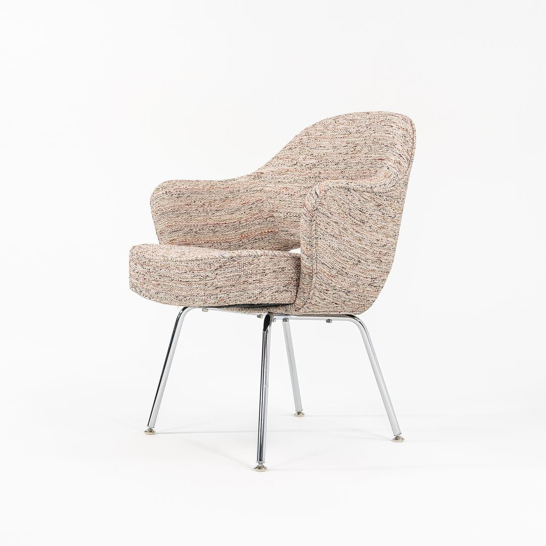Saarinen Executive Armchair with Tubular Steel Legs, Model 71A