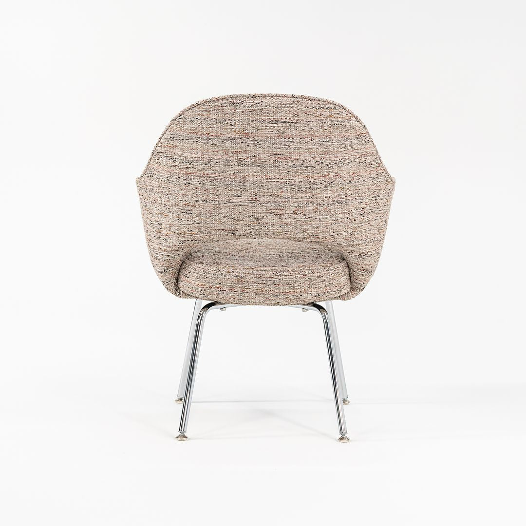 Saarinen Executive Armchair with Tubular Steel Legs, Model 71A