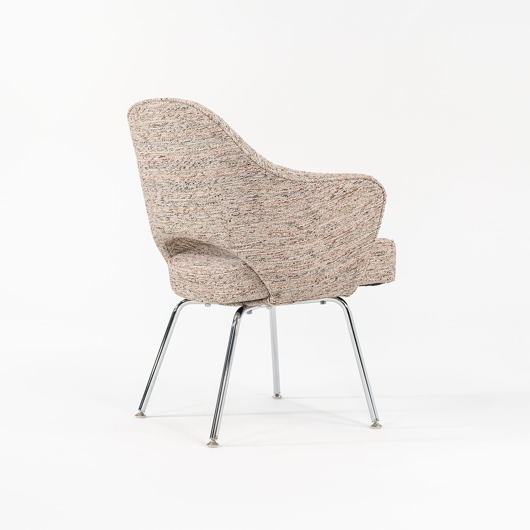 Saarinen Executive Armchair with Tubular Steel Legs, Model 71A