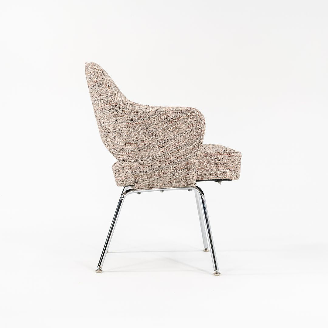 Saarinen Executive Armchair with Tubular Steel Legs, Model 71A