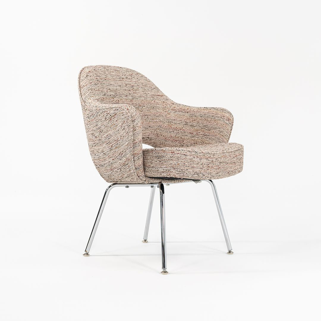 Saarinen Executive Armchair with Tubular Steel Legs, Model 71A