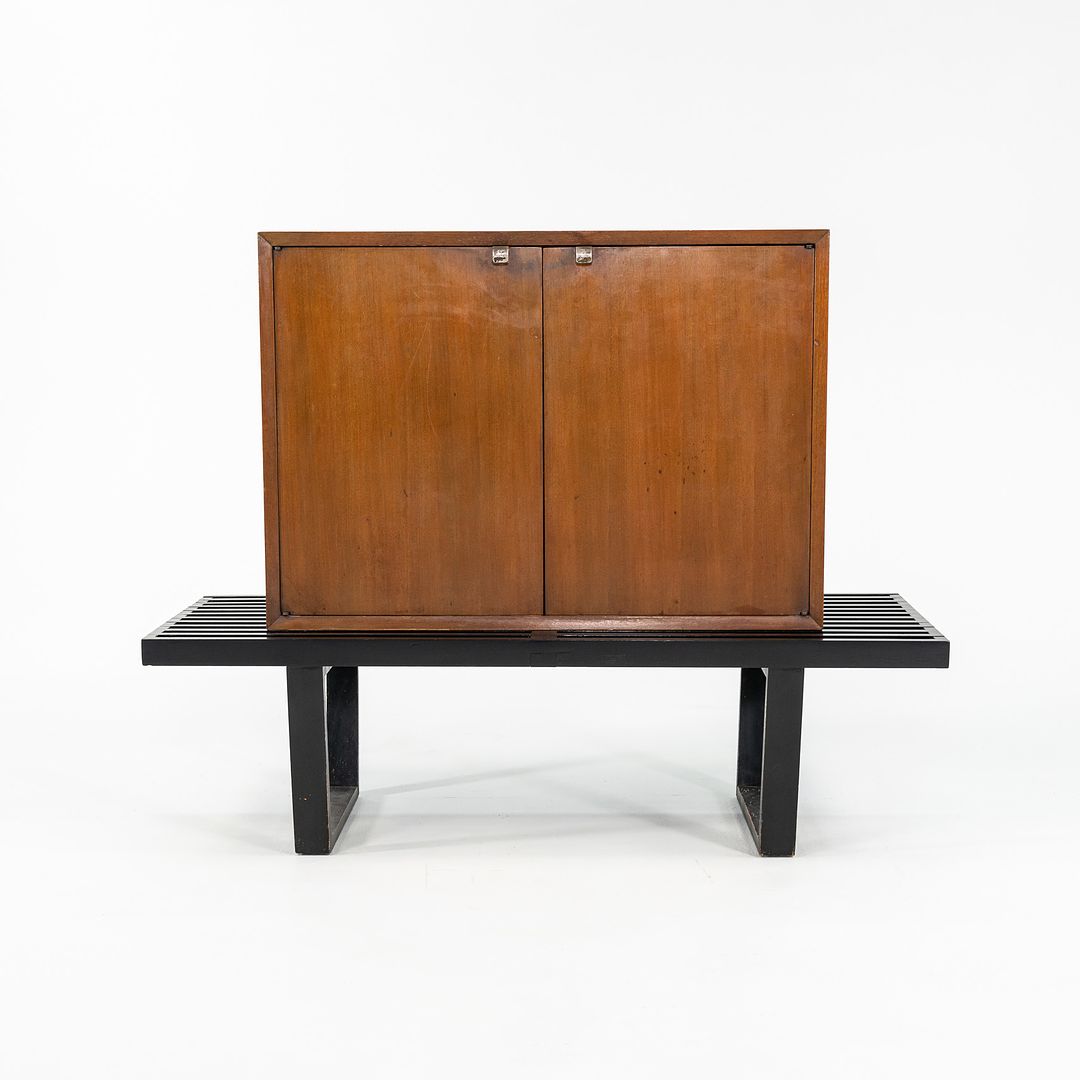 Walnut Two-Door Cabinet, Model 4632